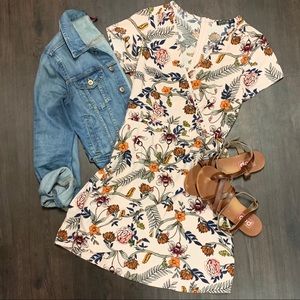 Pink Floral Dress